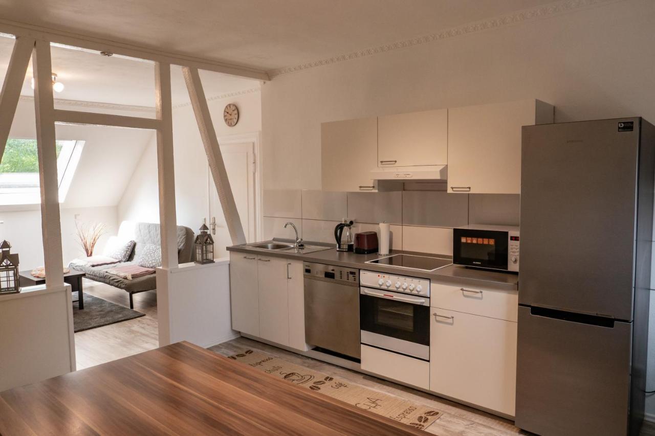 Appartment Rheinaue 뒤스부르크 외부 사진