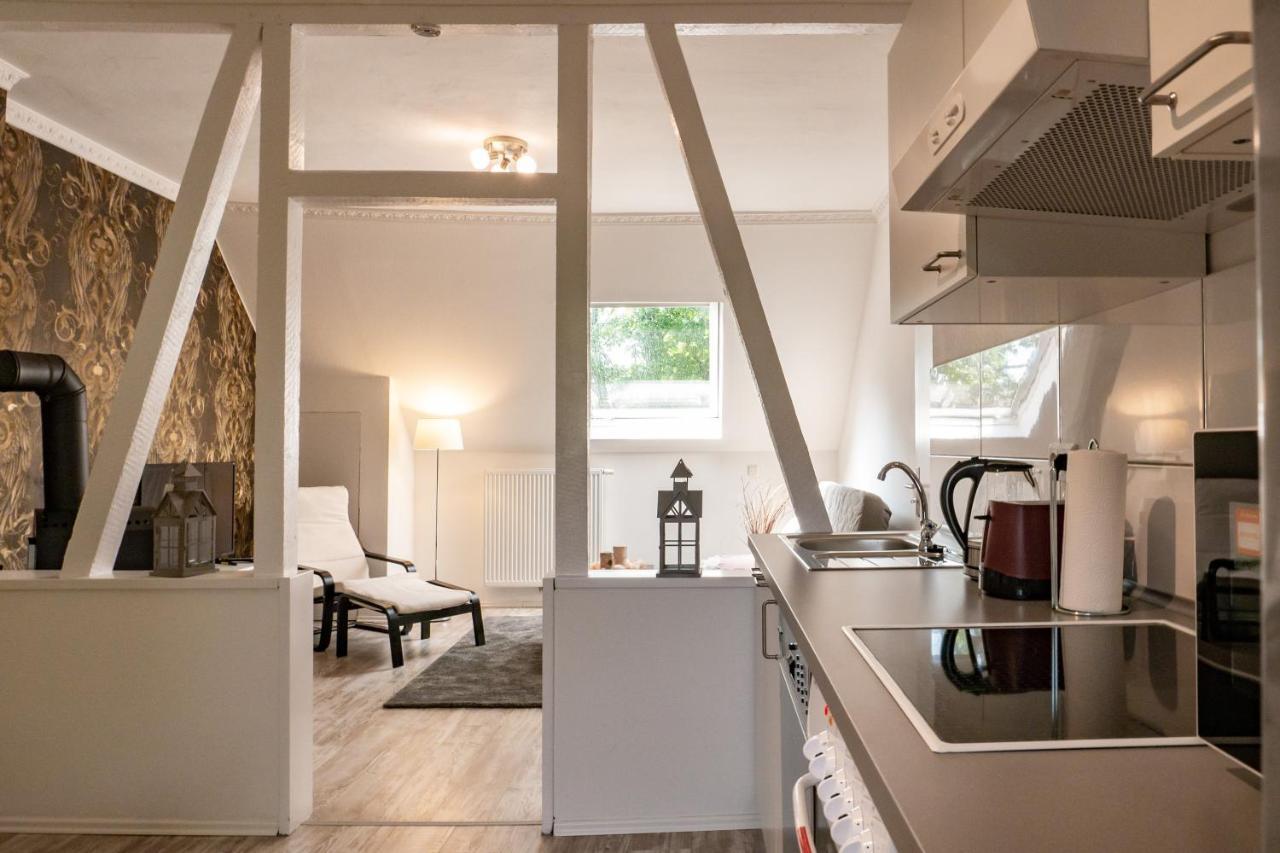 Appartment Rheinaue 뒤스부르크 외부 사진